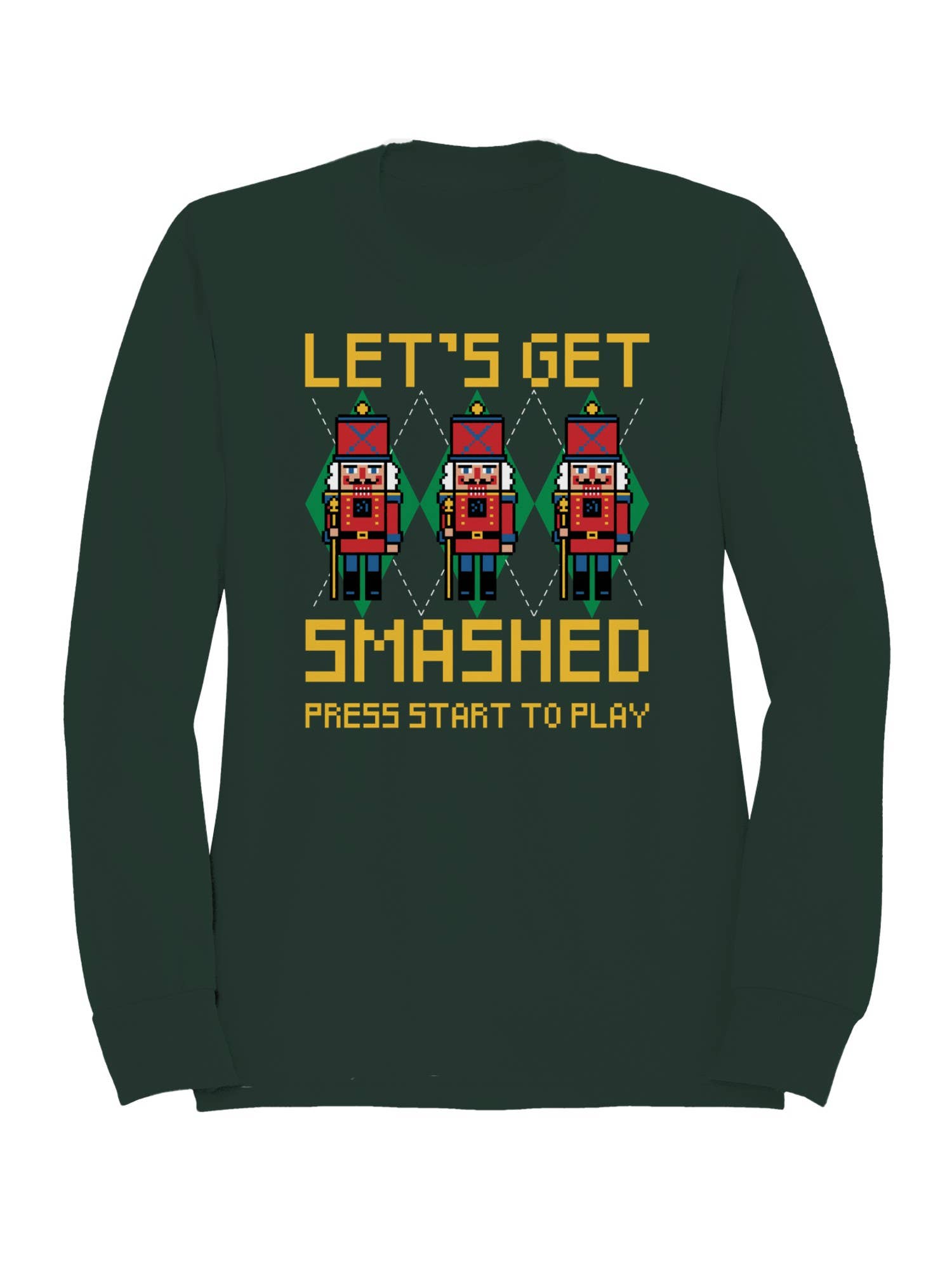 Retro Nutcracker Game Design Women's Sweatshirt