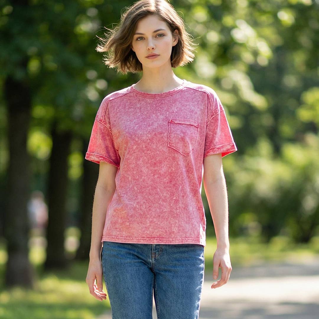 .0227 Halo Washed Relaxed Fit Tee SI-29559