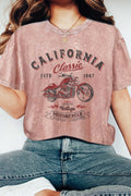 California Classic Motorcycle Graphic Tshirts
