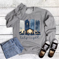 Christmas Faith Navy Oh Holy Night Sweatshirt