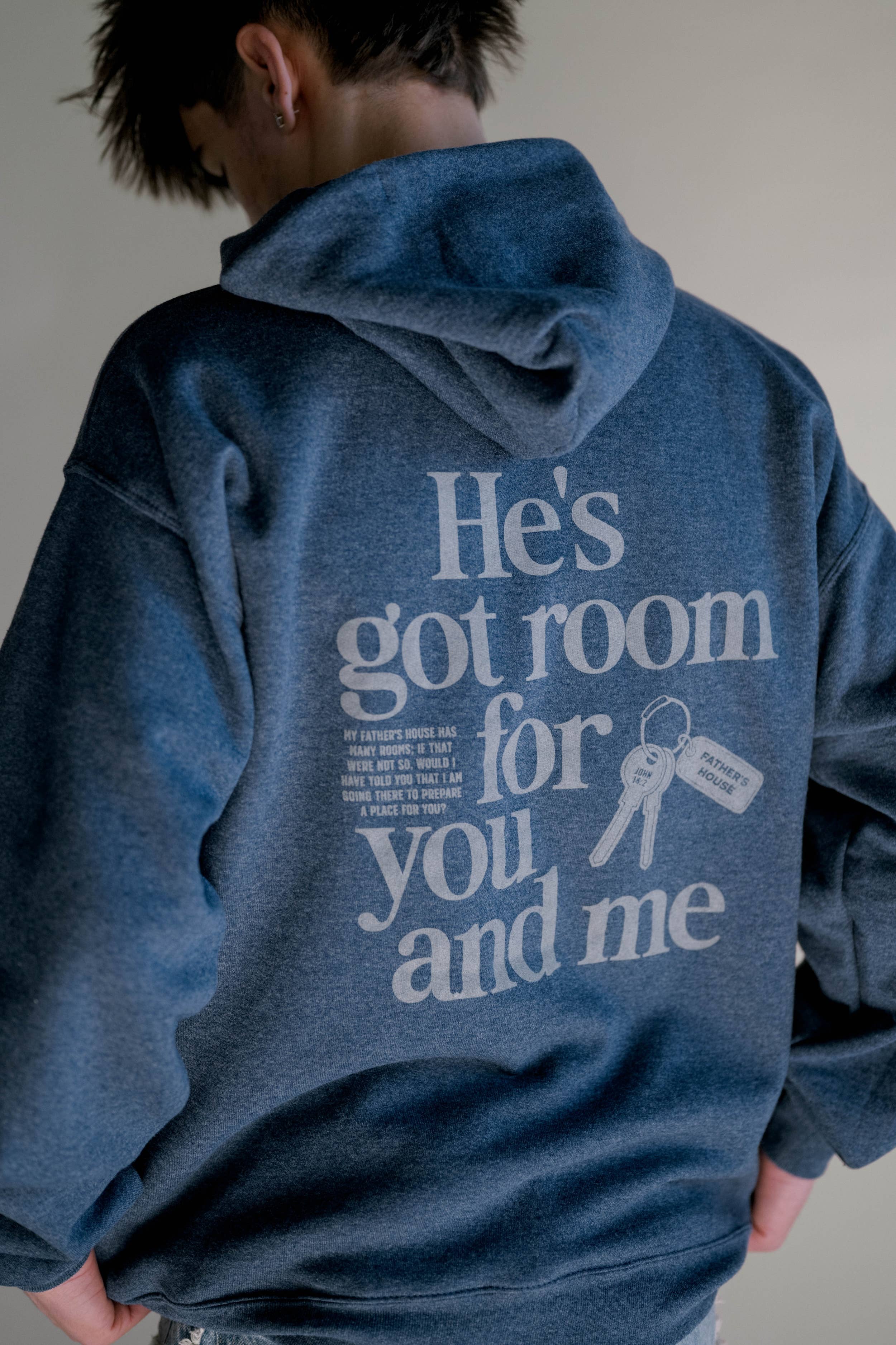 He's Got Room Hoodie I Christian Hoodie