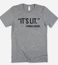 It's Lit Thomas Edison - Funny Sassy Cute Nerd T-Shirt