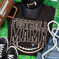 Football Mama Tan Puff Everyday Tee