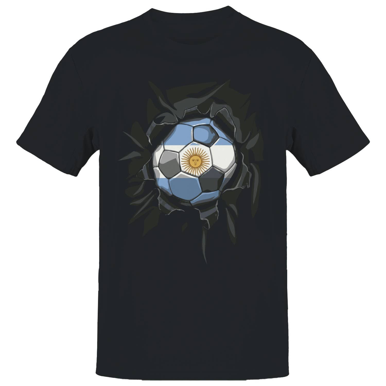Argentina Soccer Breakout Men's T-Shirt
