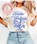 Retro Cowboy Graphic Tee with Vintage Washed Comfort