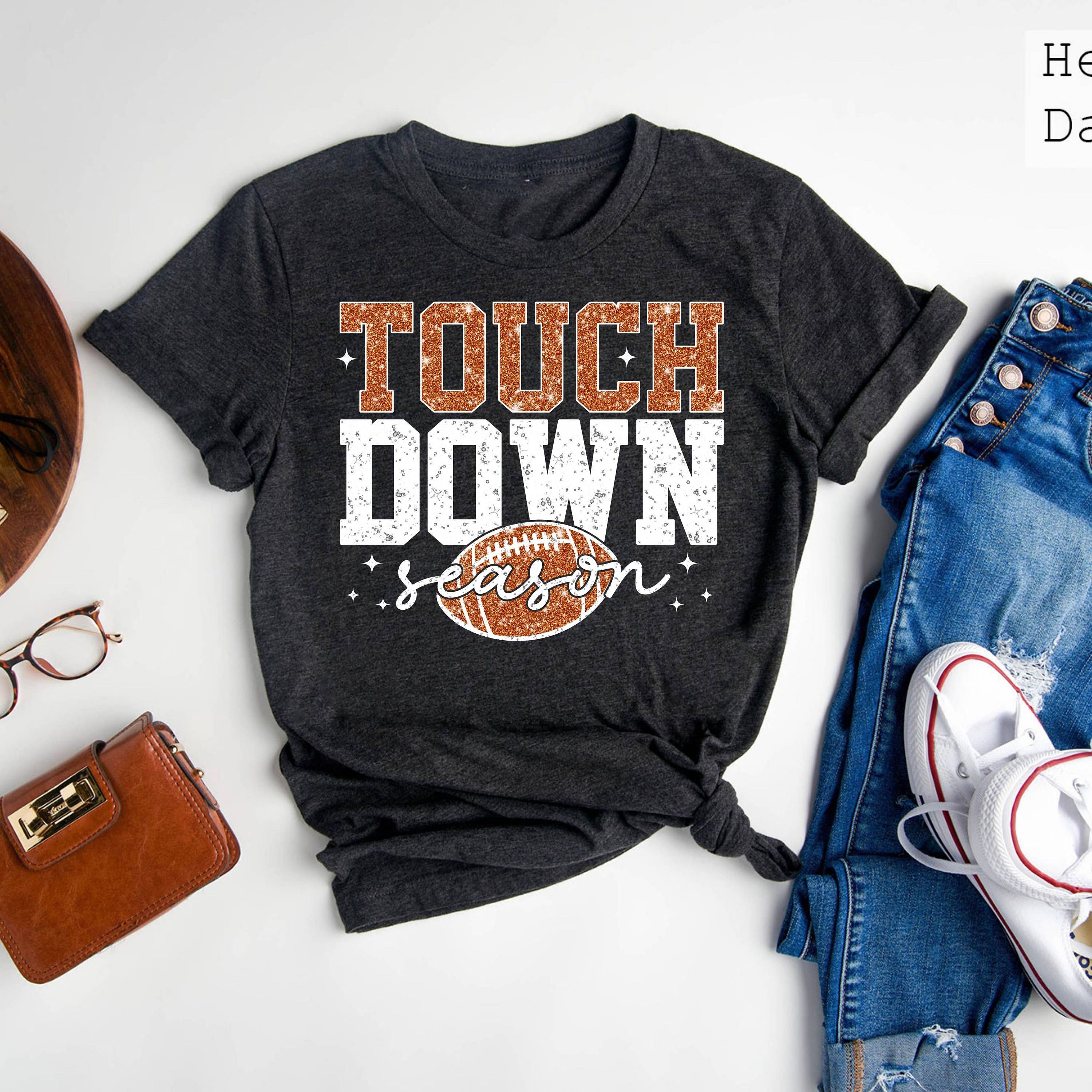 Touch Down Season Shirt – Game Day Mom & Football Lover