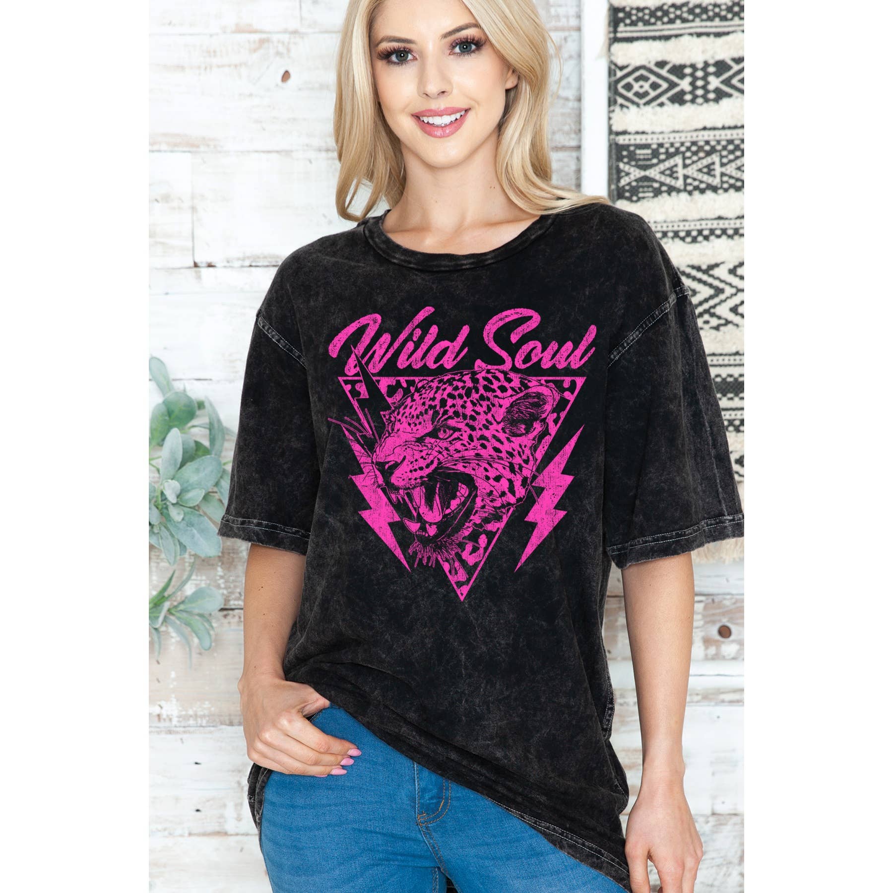 Wild Soul -Unisex Oversized Mineral Wash