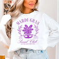 Mardi Gras Social Club Graphic Crewneck