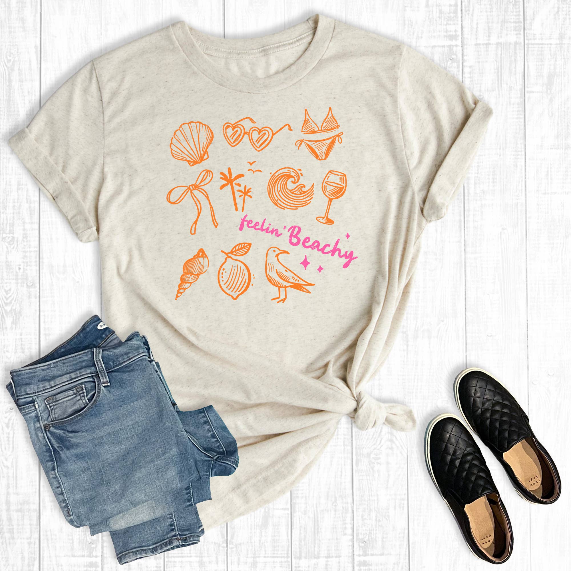 Summer Feelin' Beachy Graphic Tee