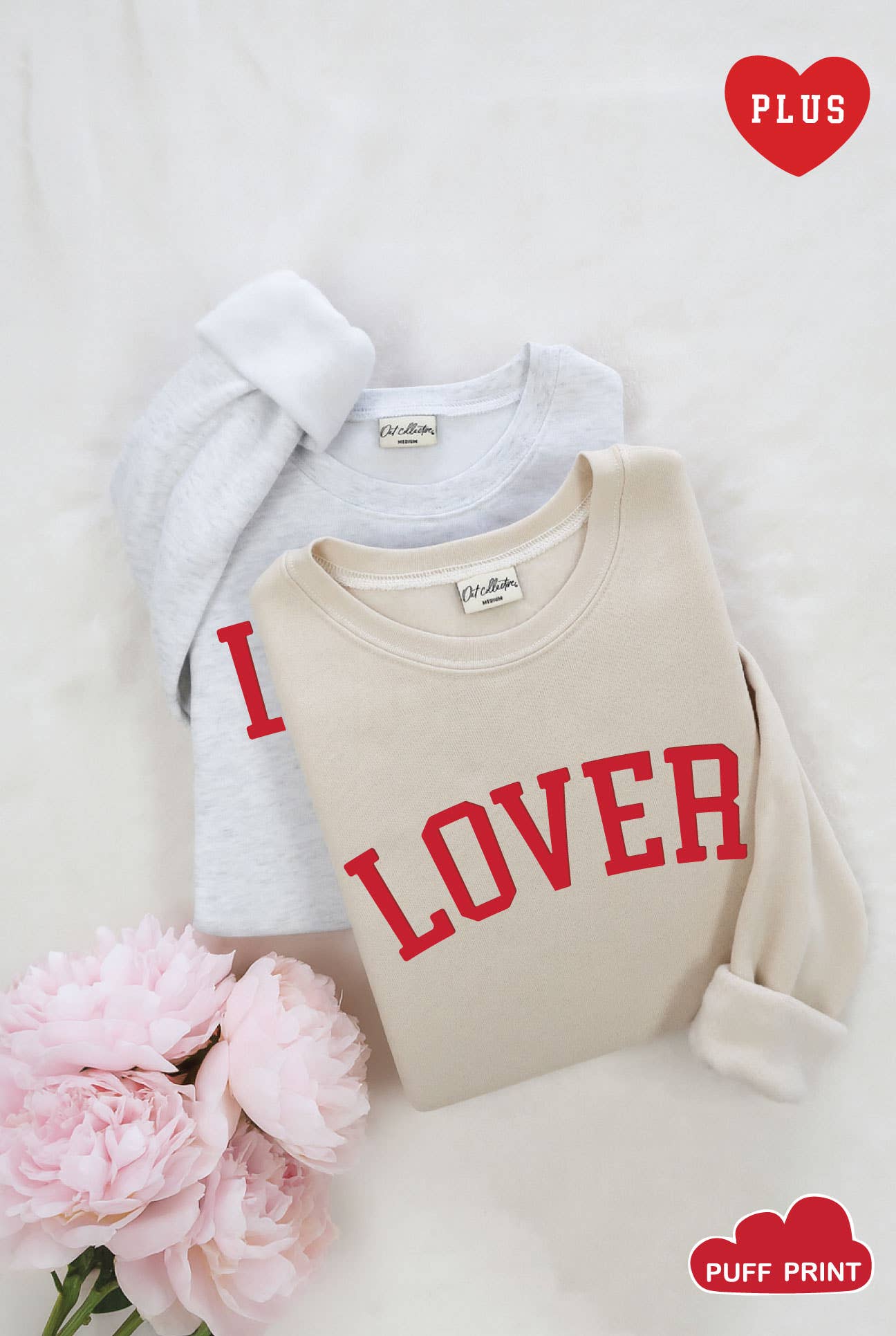 Lover Puff Plus Graphic Sweatshirt