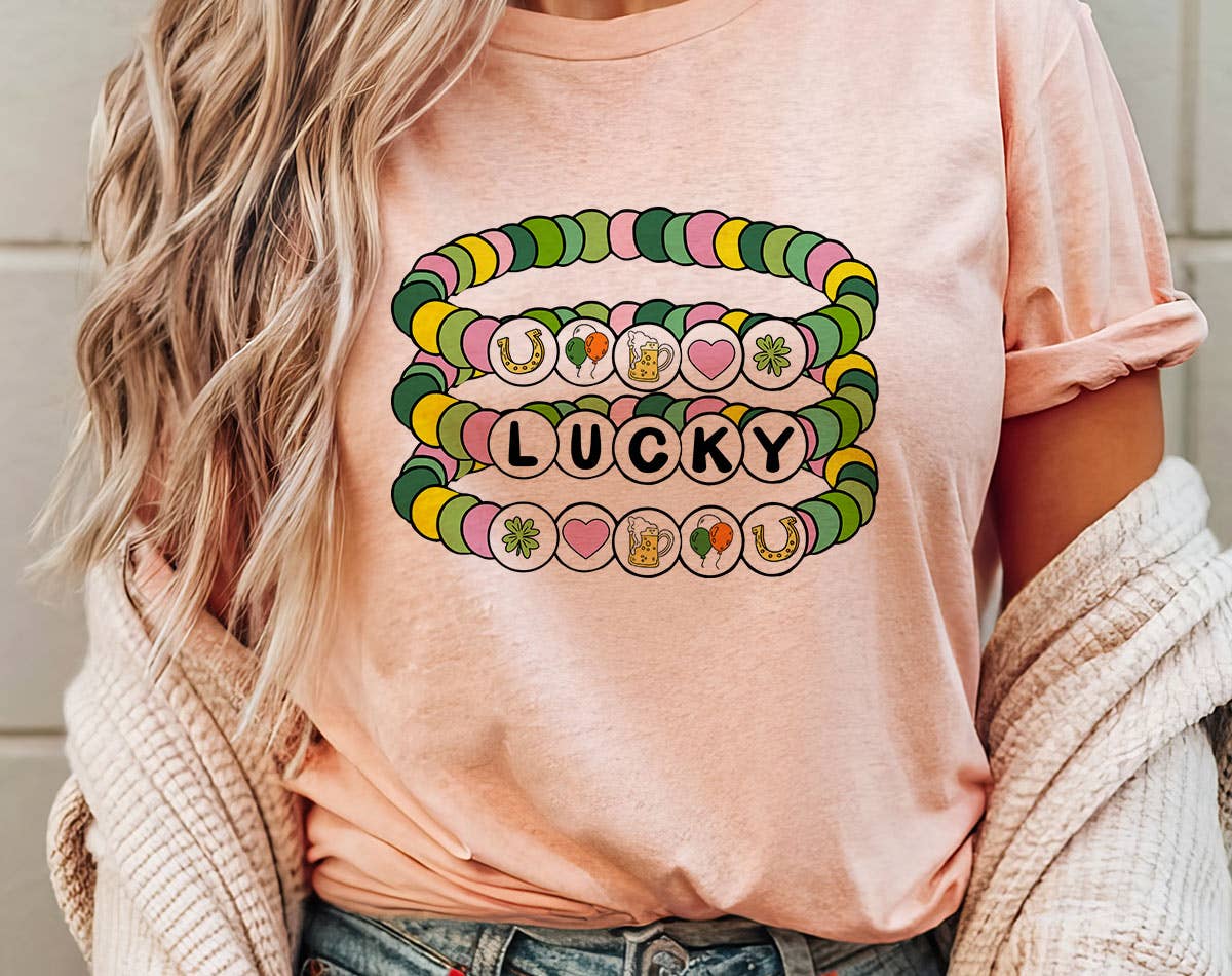 Lucky Friendship Bracelet - St Patrick's Day T-Shirt