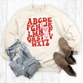 Valentine's Day Abc I Love You Sweatshirt