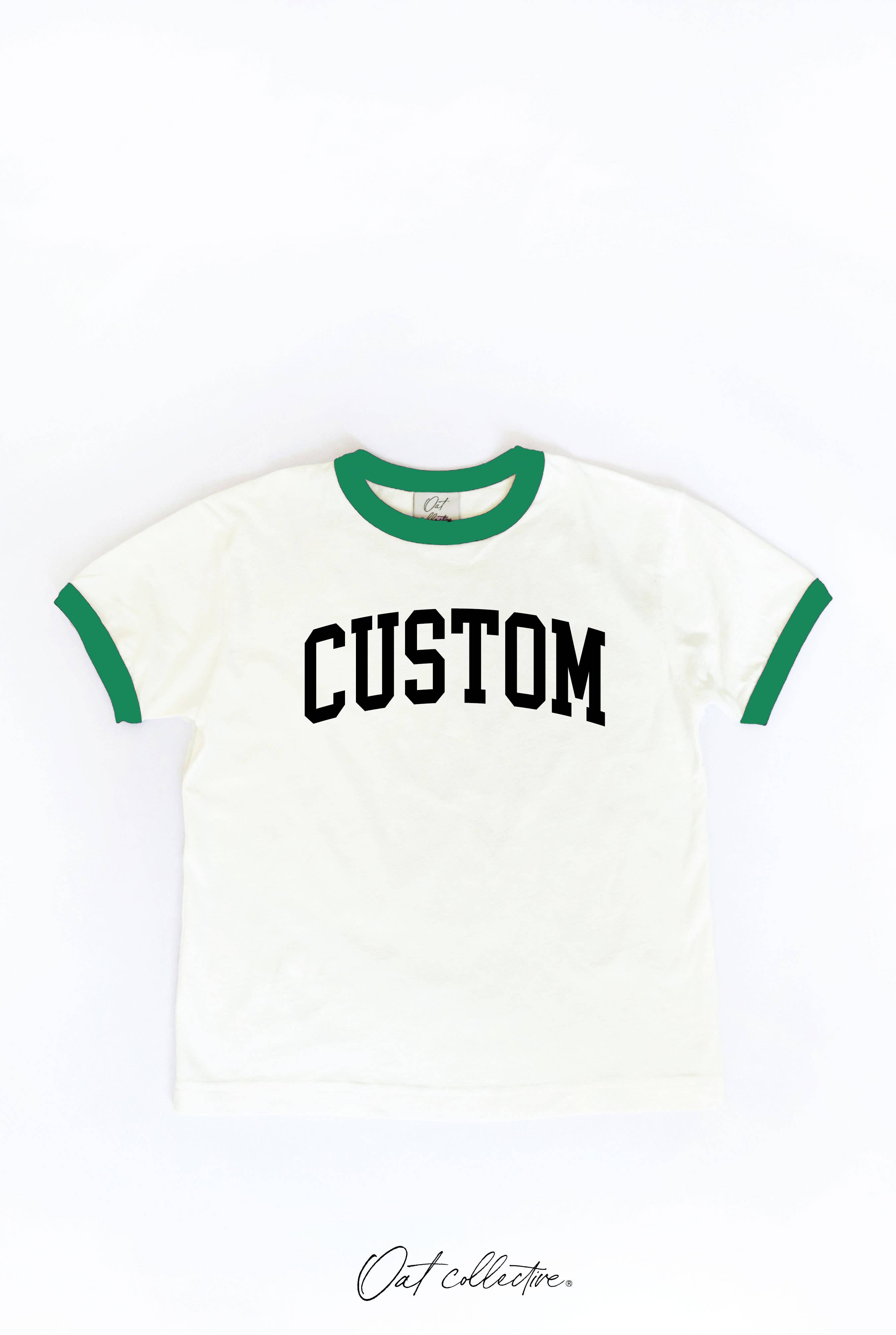 Custom  Toddler Unisex Ringer Top