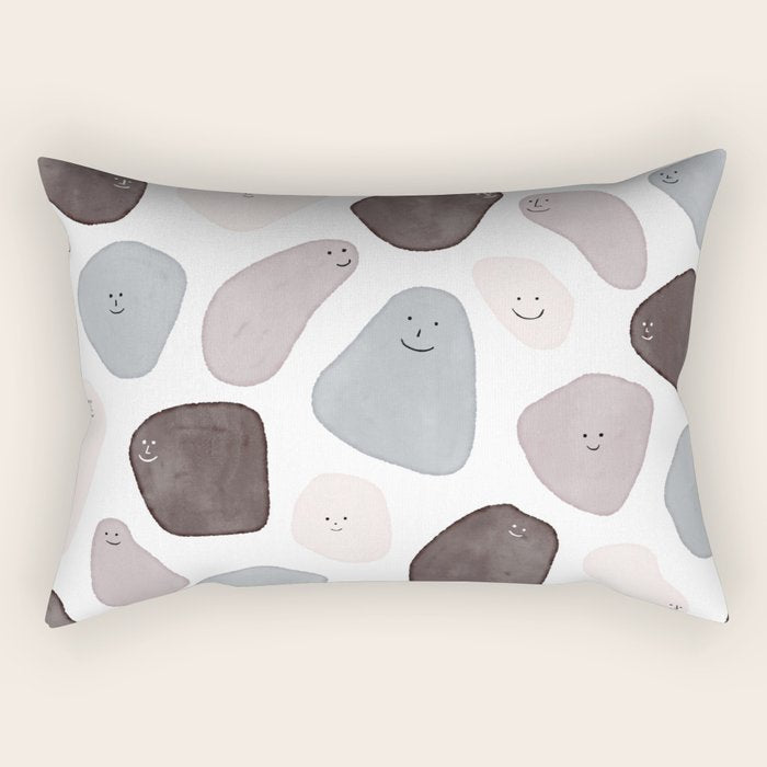 Funny Shapes Rectangular Pillow Gallery Image 2