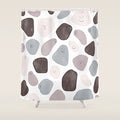 Funny Shapes Shower Curtain Gallery Image 1