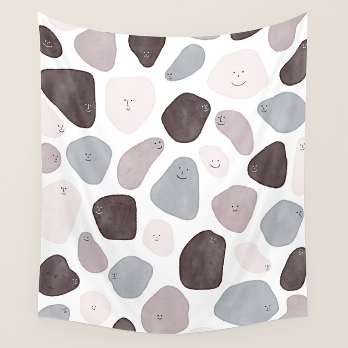 Funny Shapes Wall Tapestry Gallery Image 4