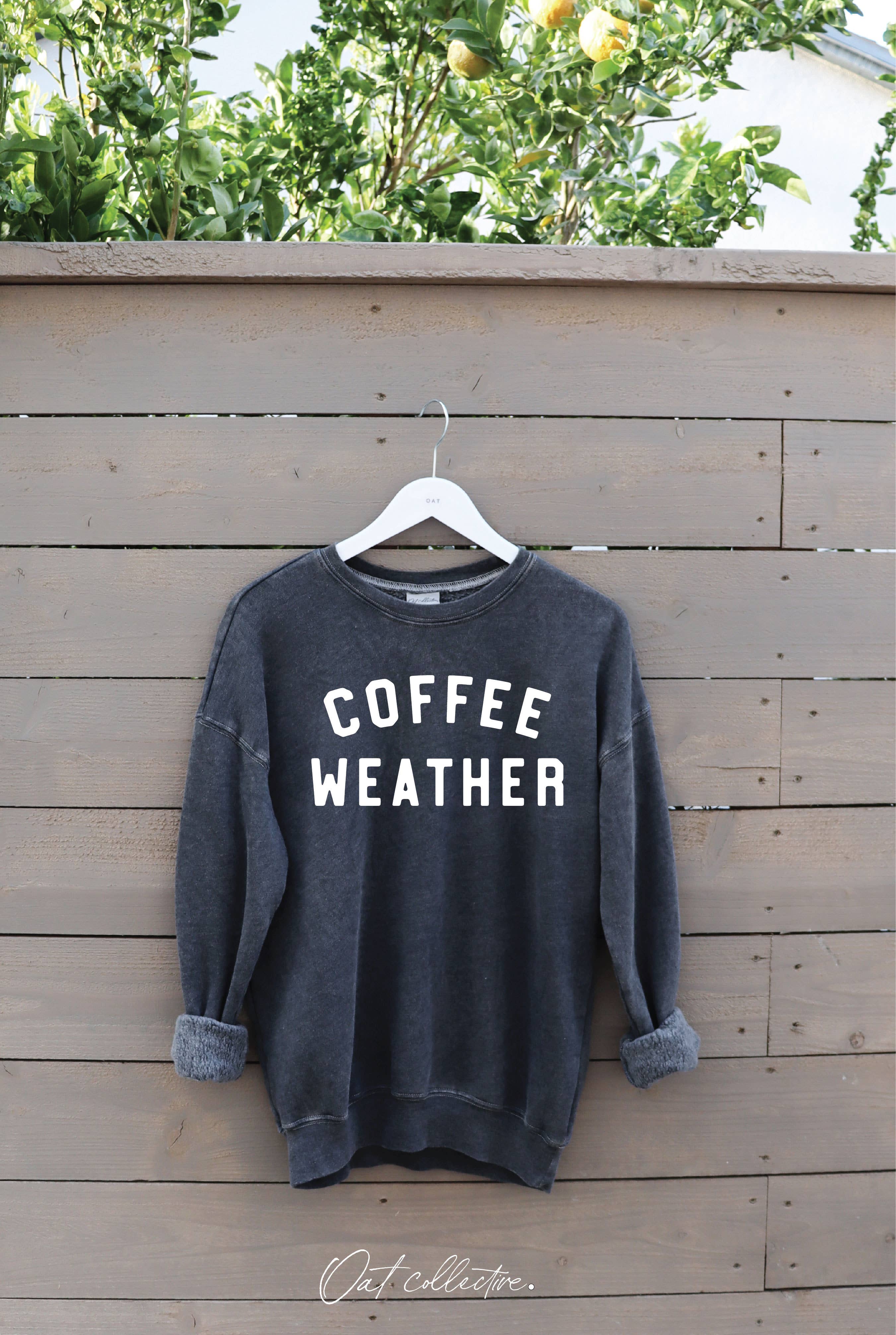 Coffee Weather     Mineral Graphic Sweatshirt