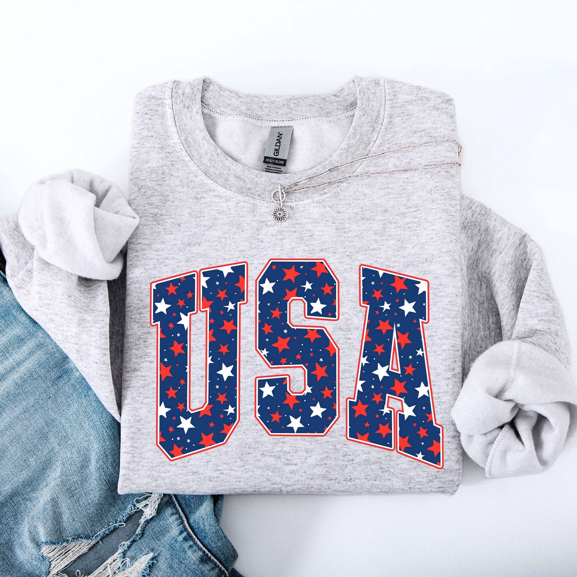 USA, Stars, Varity, America, Patriotic Sweatshirt
