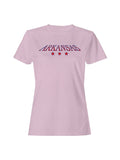 Arkansas Pride Stars Design Women's T-Shirt