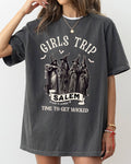 Girls Trip, Salem, Skeleton, Ghost, Funny, Halloween T-Shirt