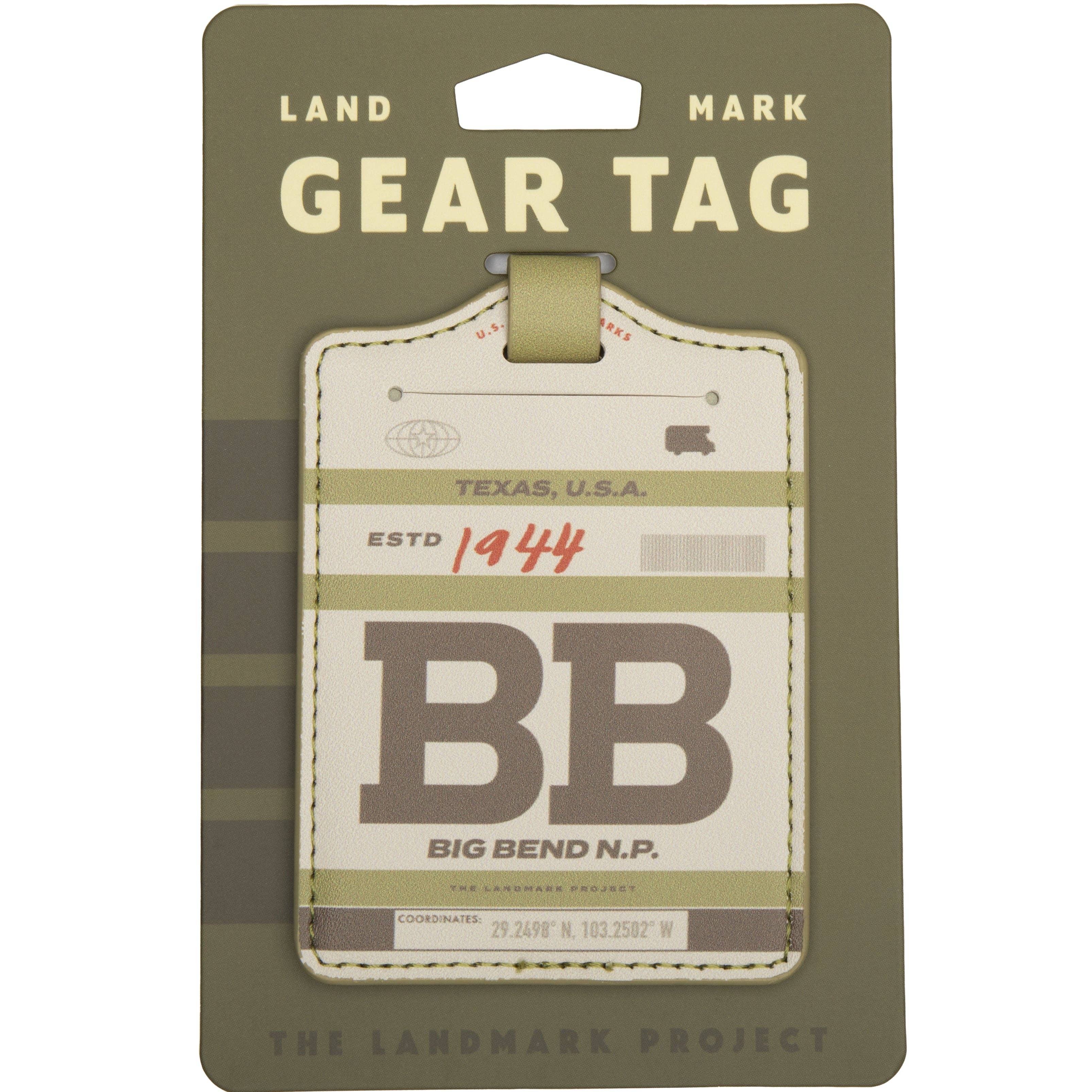 Big Bend Gear Tag