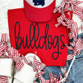 Bulldogs Black Puff Red Everyday Tee