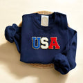 USA Crewneck Sweatshirt, 4th of July Clothing