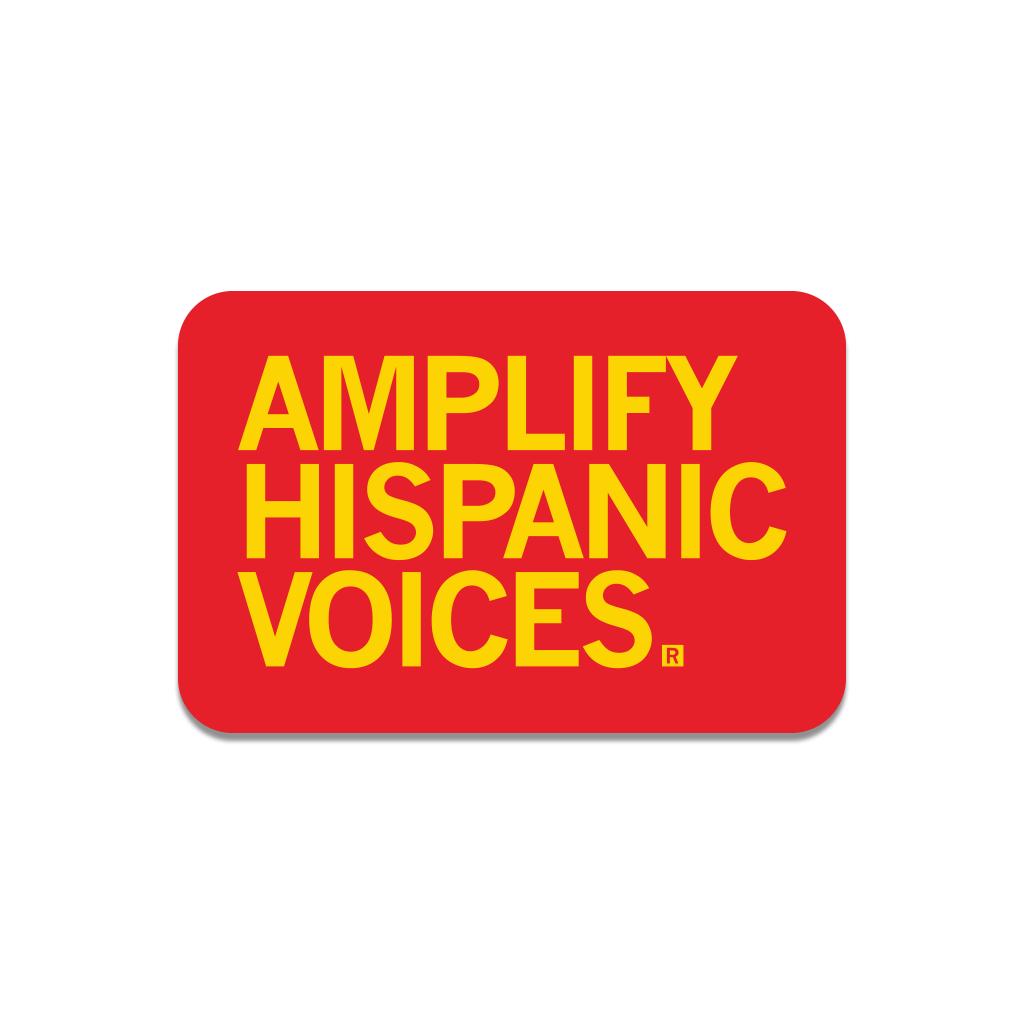Amplify Hispanic Voices Die-Cut Sticker