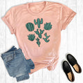 Western Hand Drawn Cactuses Graphic Tee