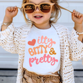 Funny Toddler Girl Shirt, Baby Girl, Printed Tee, Girls