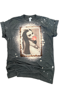 Bride of Frankenstein Bleached Tee