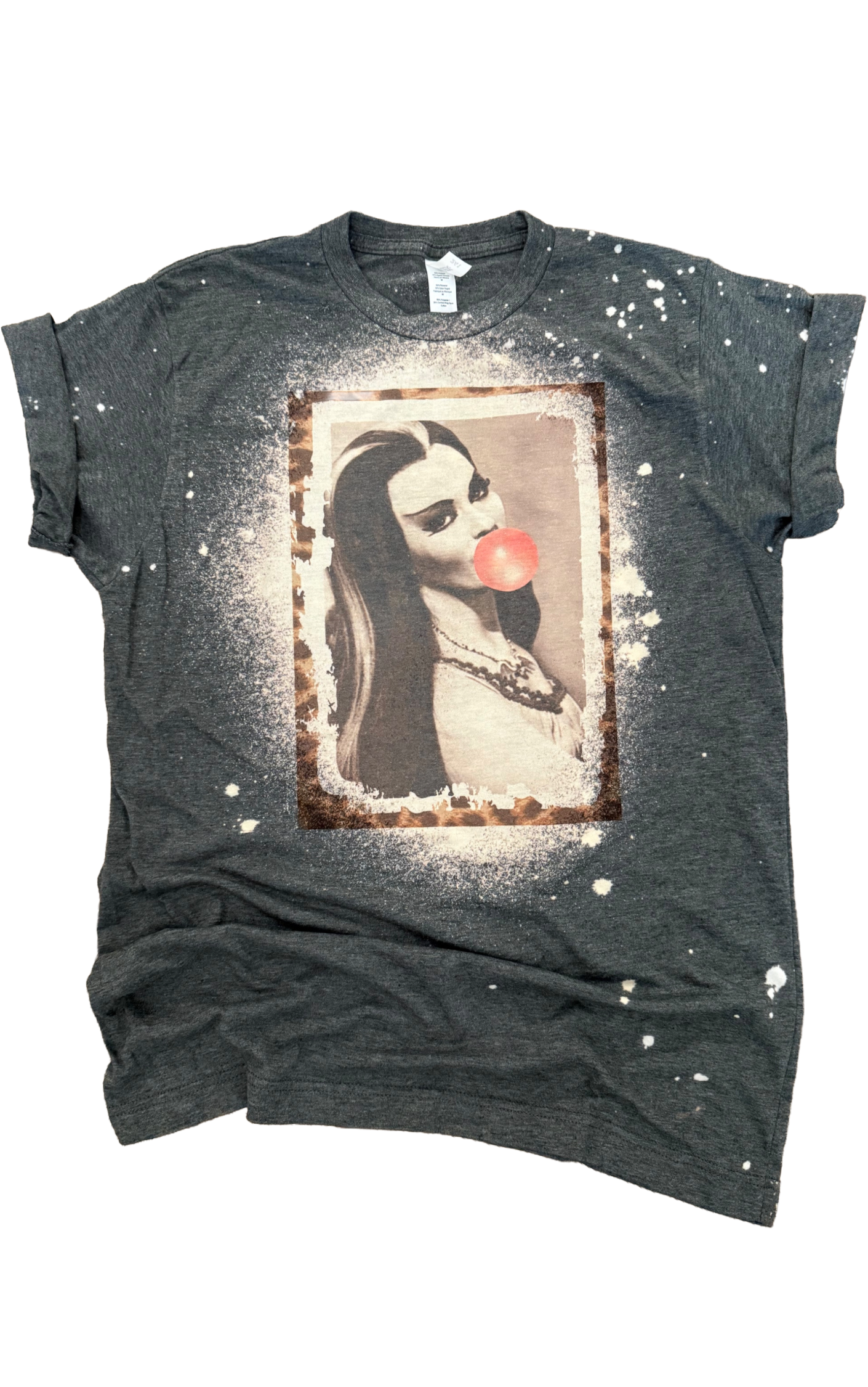 Bride of Frankenstein Bleached Tee
