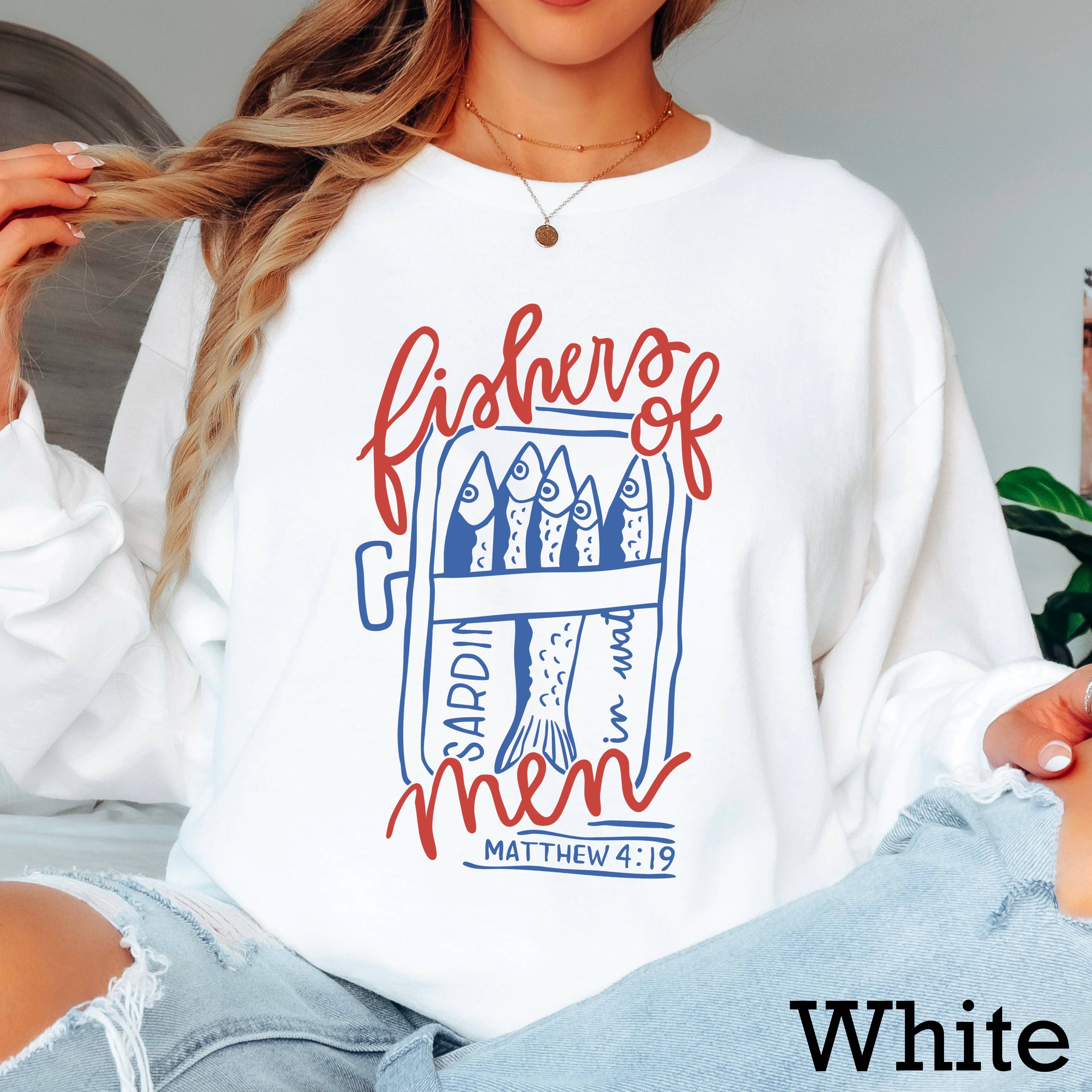 Fishers of Men Long Sleeve Christian Shirt
