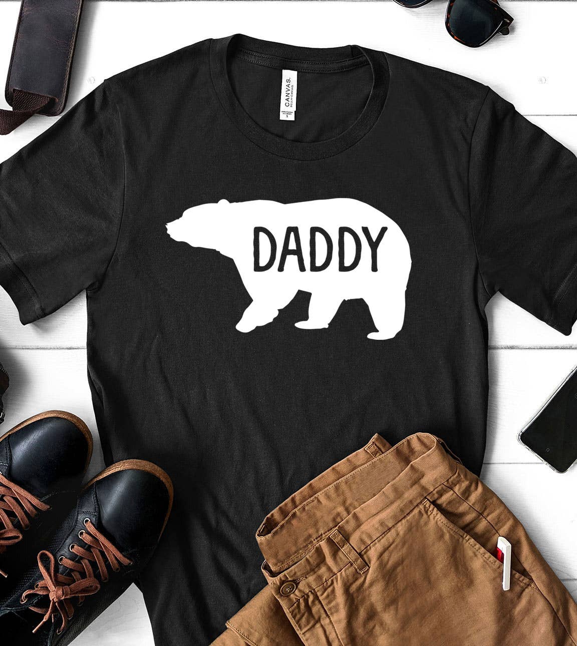 Daddy Bear - Dad Father's Day Silly Gift Fun Cute T-Shirt