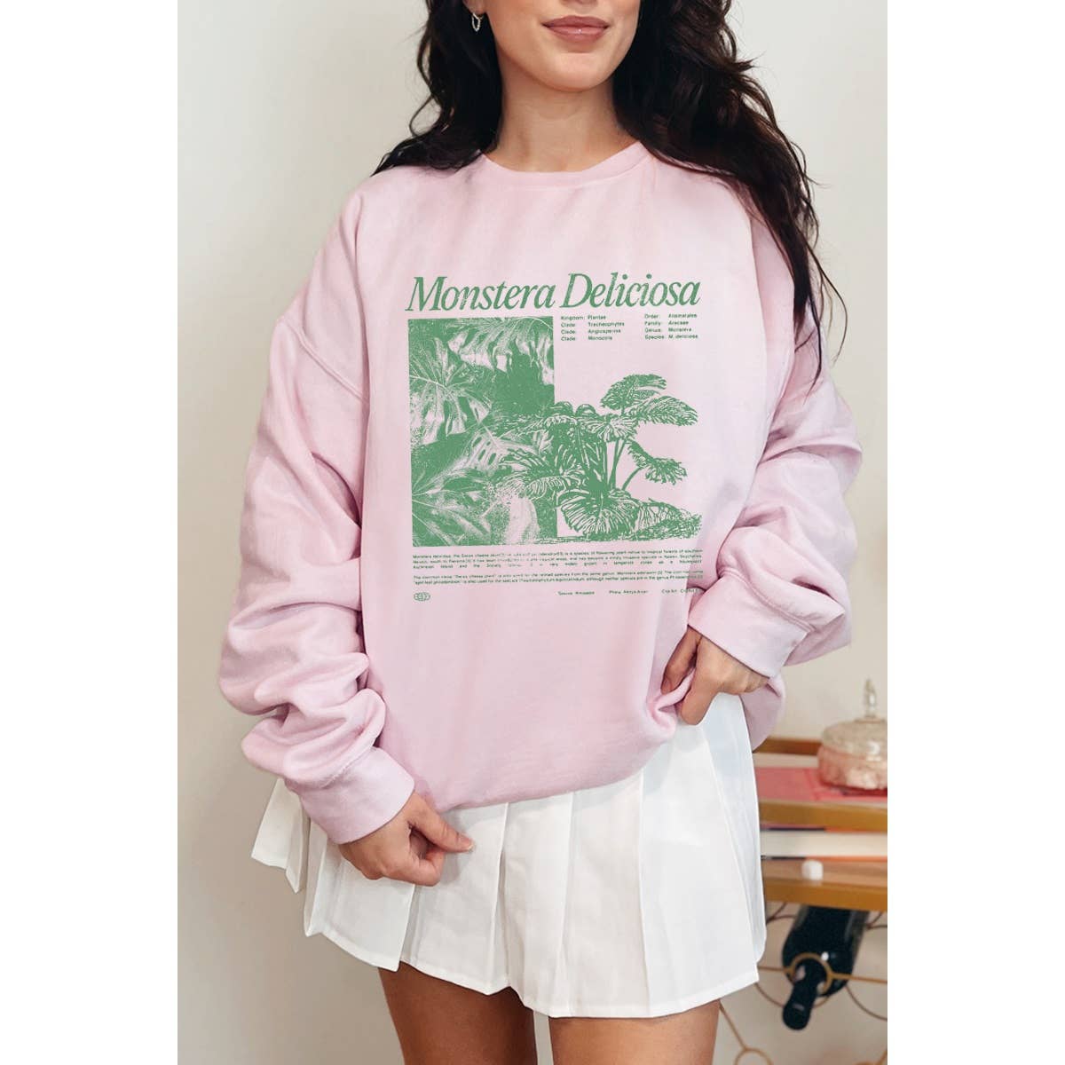 Monstera Deliciosa Vintage Graphic  Sweatshirts