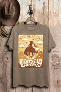 Stay Wild Western Cowgirl Graphic Top