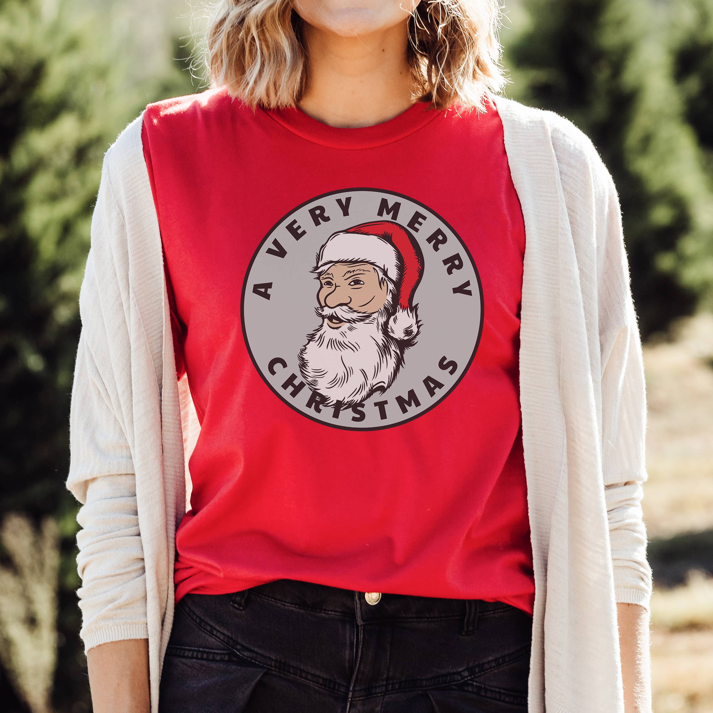 Santa Claus Tee | Christmas | Sizes XS-2XL