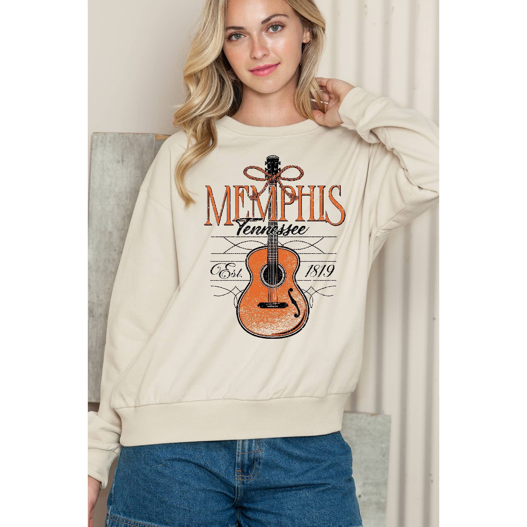 Memphis Tennessee Crewneck Sweatshirt