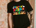 Super Daddio Dad -  Video Game Father's Day T-Shirt