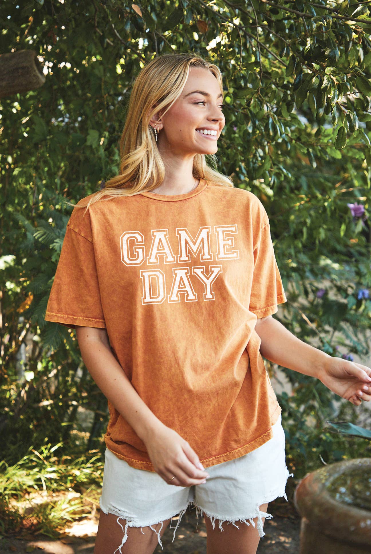 Game Day  Mineral Graphic Top