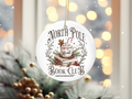 North Pole Book Clue Reading Christmas Ornament