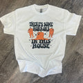 There’S Some Horrors in This House On White Tee