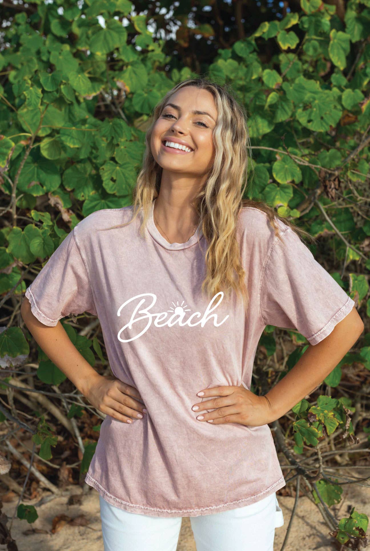 Beach  Mineral Graphic Top