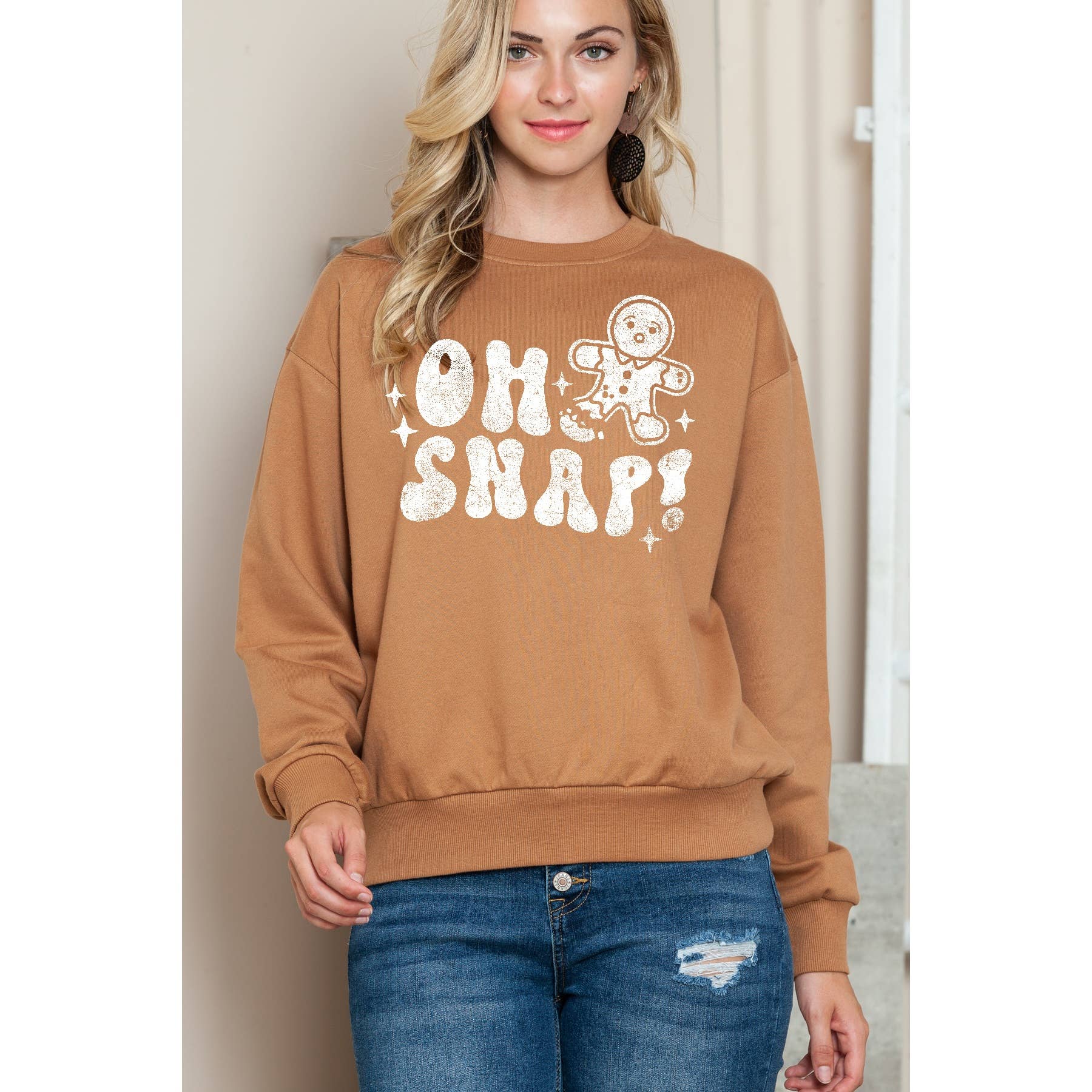 Oh Snap Christmas Crewneck Sweatshirt