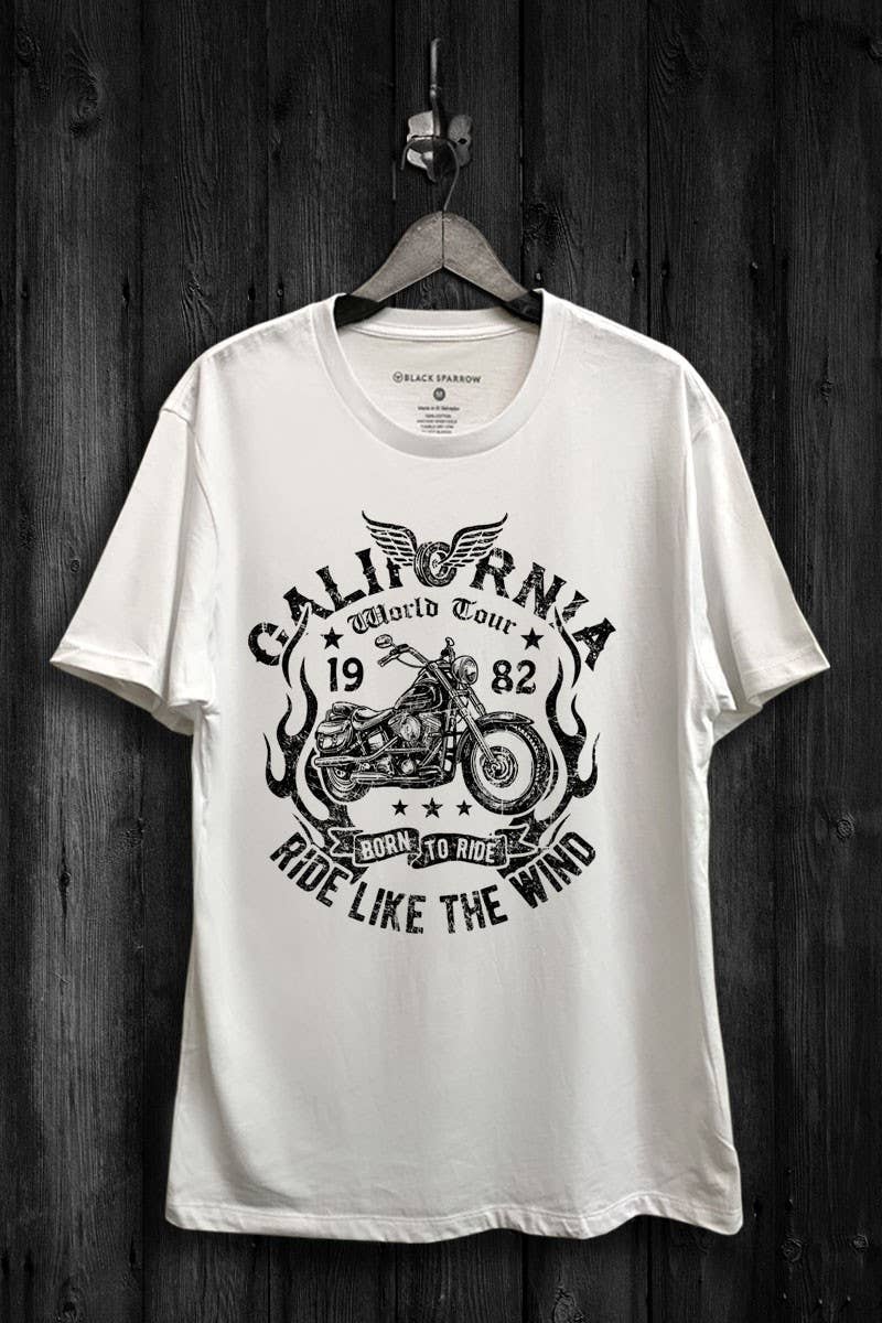 California Motorcycle World Tour Graphic Top