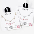 A Piece of Me / Cz Flower Station Necklace