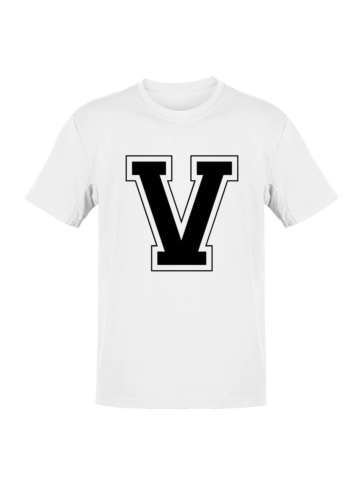 College Varsity Letter V Unisex T-Shirt Women's T-Shirt