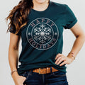 Happy Holidays Snowflake Tee | Christmas | Sizes XS-2XL