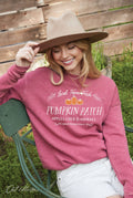 Local Farm Fresh Pumpkin Patch Mineral Graphic Sweatshirt