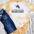 It's About To Get Western Rodeo Country Graphic Tee